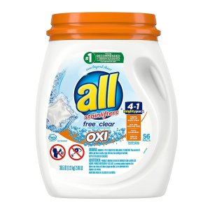 All Mighty Pacs Laundry Detergent 56 Count