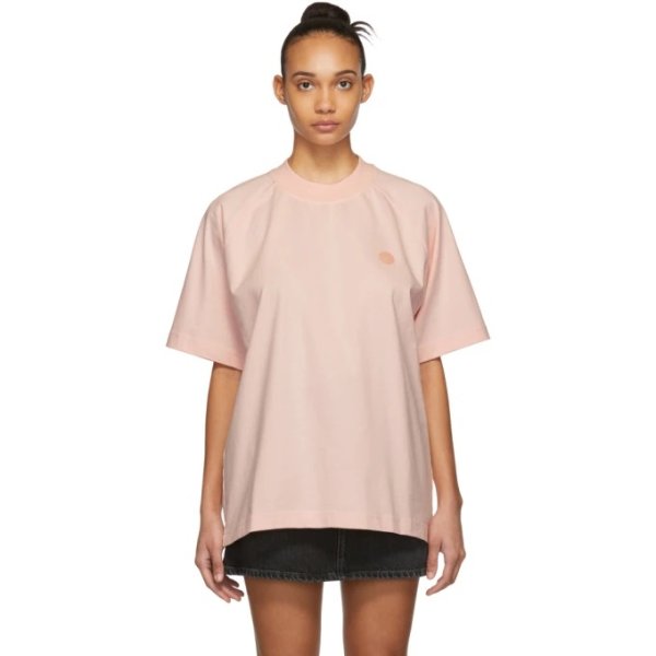- Pink Bla Konst Bassetty Uni T-Shirt