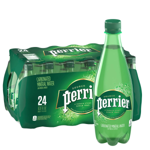 Perrier Carbonated Mineral Water, 16.9 Fl Oz (24 Pack)