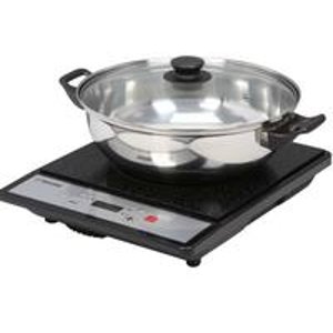 Select TATUNG Cooktop with Stainless Steel Pot Bundles