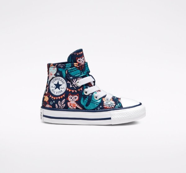 ​Underwater Party Easy-On Chuck Taylor All Star Toddler HighTopShoe..com