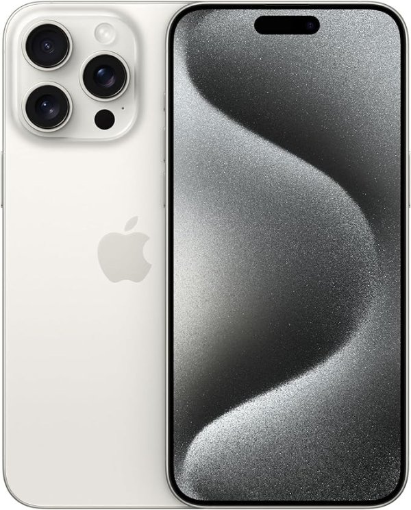 Apple iPhone 15 Pro Max (1 TB) - 白色