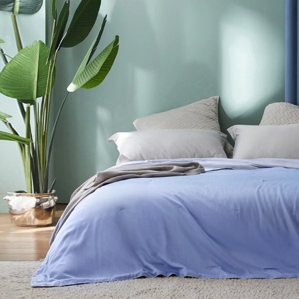 Summer Comforter Silk & Bamboo Fiber Blend - Machine washable