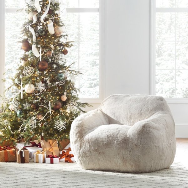 Snugg Faux Fur Chair | Arhaus
