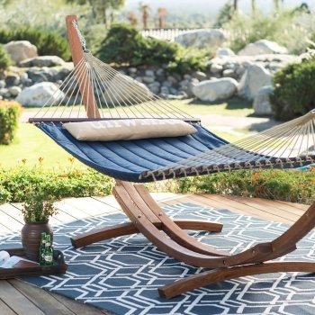 Hayneedle Coral Coast 13 ft. Unwind Quilted Double Hammock 99.98