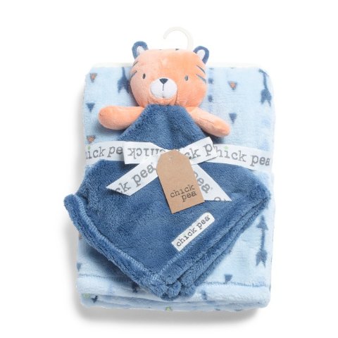 Tiger Baby Blanket &amp; Buddy Set