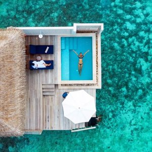 Stay overwater at this Maldives 'Leading Hotel'