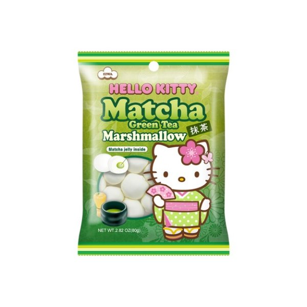 EIWA HELLO KITTY Matcha Marshmallow 80g