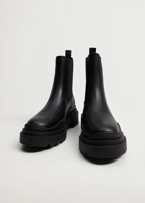 Platform boots - Women | Mango USA