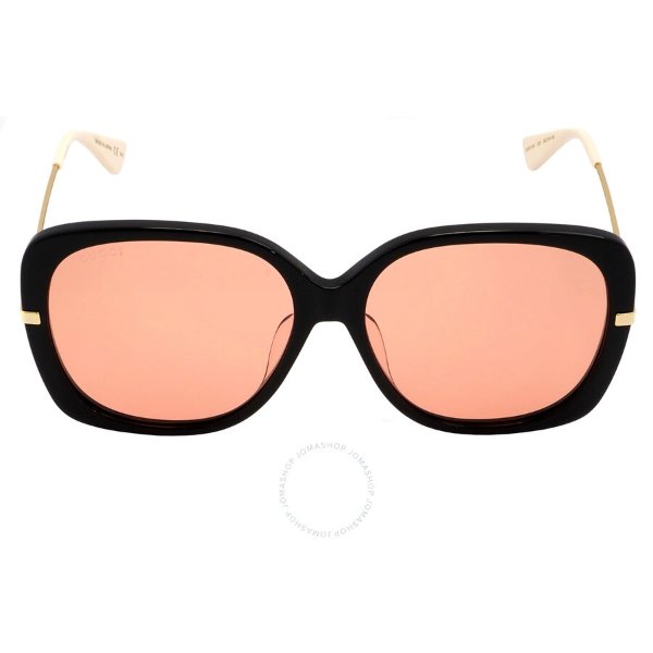 Orange Butterfly Sunglasses GG0511SA 002 59
