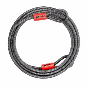 BV 30FT Security Double Looped Flex Cable 3/8 Inch