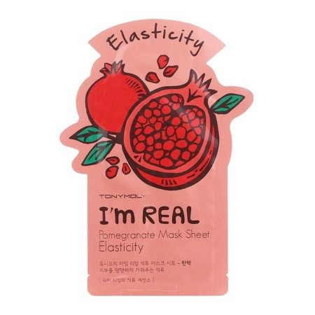 Tonymoly I'M Real Pomegranate Face Mask Sheet - Elasticity