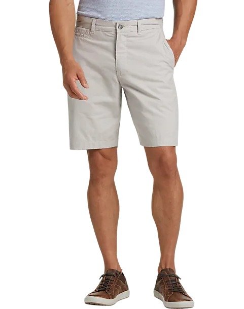 Tan Patterned Modern Fit Shorts - Men's Sale | Men's Wearhouse