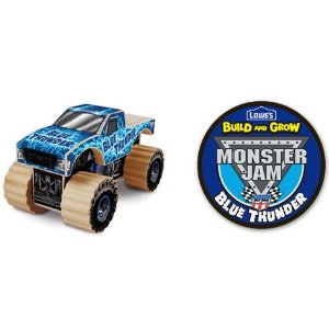 Monster Jam Featuring Blue Thunder Build and Grow Event