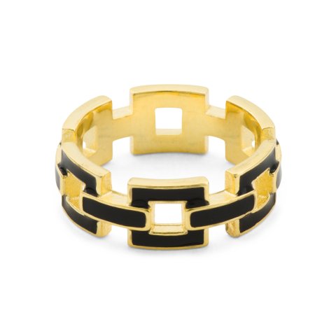 ENCHANTE14k 镀金戒指