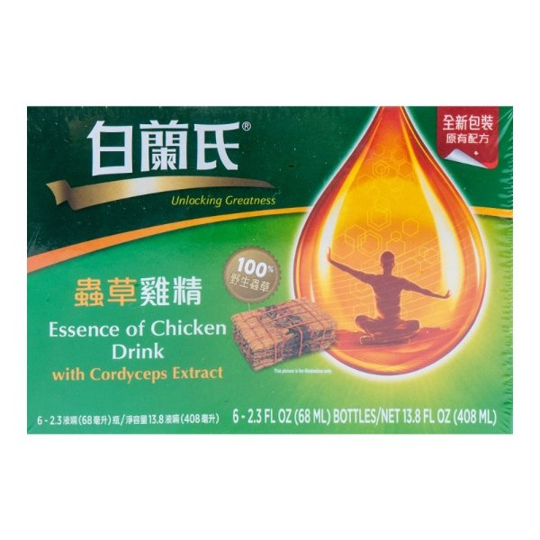 BRAND'S Essence of Chicken With Cordyceps Drink 6*68ml