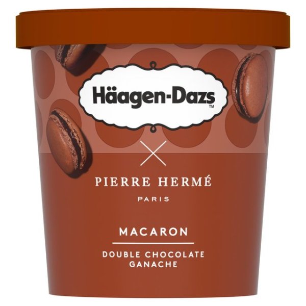 Haagen-Dazs 马卡龙双巧克力甘纳许冰淇淋