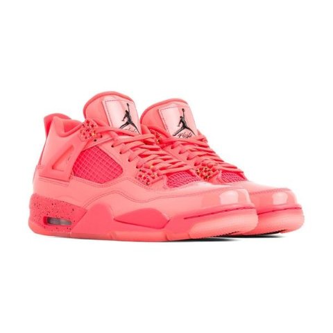 Air Jordan Retro 4 Women s NRG - Hot Punch/Black