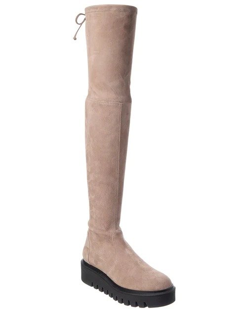 Chalet Lug City Suede Over-The-Knee Boot