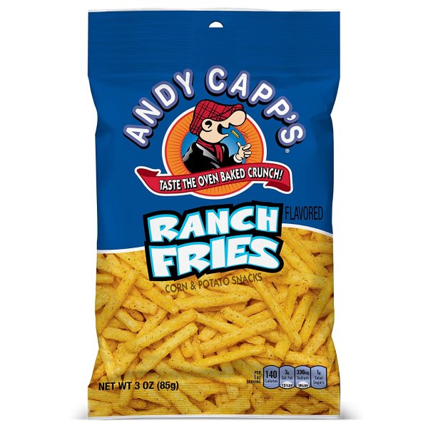 Ranch Fries Snacks, 3-oz Bag (Pack of 12)