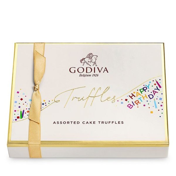 Godiva Happy Birthday 巧克力礼盒12颗装