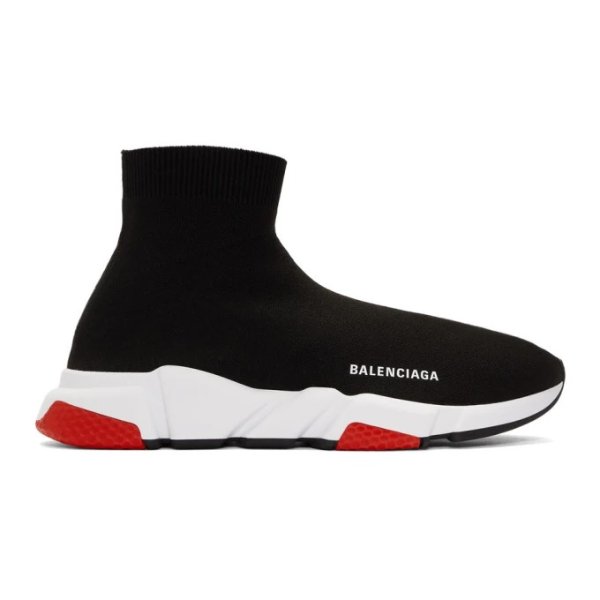 - Black & Red Speed Sneakers