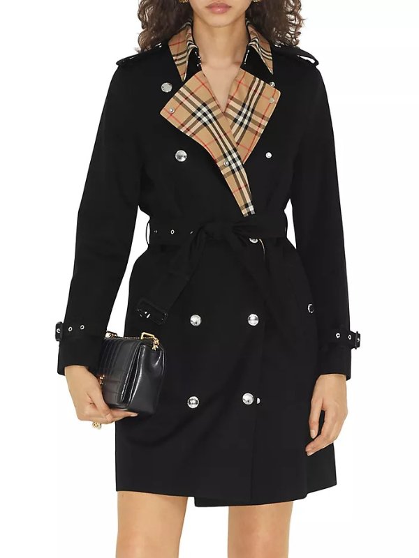 Montrose Belted Cotton Trench Coat