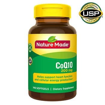 Nature Made 辅酶CoQ10 200 mg., 140粒