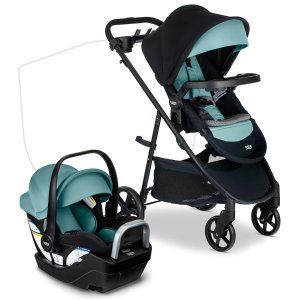 史低价：Britax 婴儿 Willow Brook S+ 童车+婴儿汽车座椅系统
