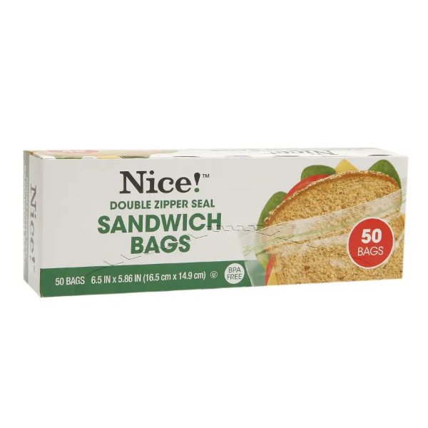 Resealable Sandwich Bags