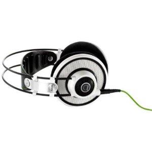 AKG Q701 Quincy Jones Signature Reference-Class Premium Headphones (White)