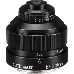 20mm f/2 4.5x Super Macro Lens for Nikon F