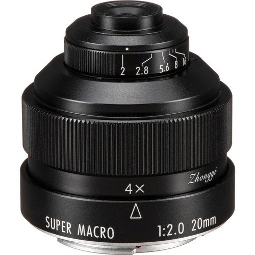 中一光学 20mm f/2 4.5x 超微距镜头 Nikon F