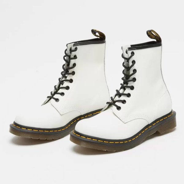 DR. MARTENS 1460 White Womens Boots - WHITE | Tillys
