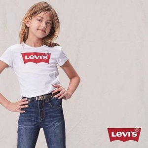 儿童T恤、长裤特卖，收Levi's、adidas
