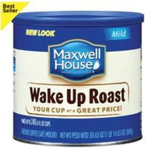 Maxwell House Wake-Up Roast Coffee 31-oz. Tub 6-Pack