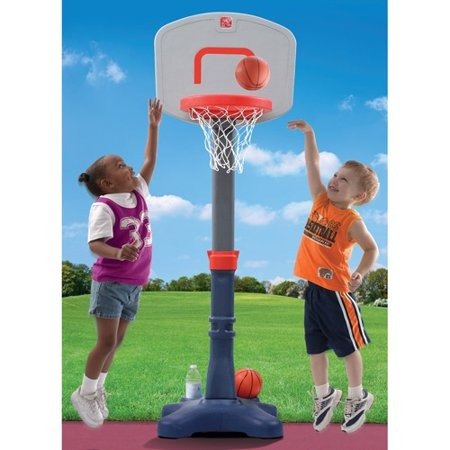 Shootin' Hoops Junior 48-inch Basketball Set Kids Portable Basketball Hoop for Toddlers