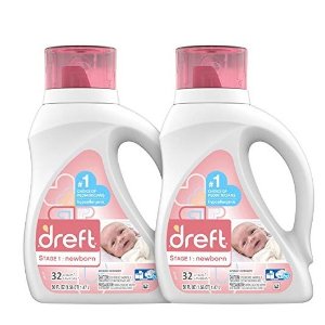 Dreft 宝宝低过敏性洗衣液特卖，医生推荐品牌