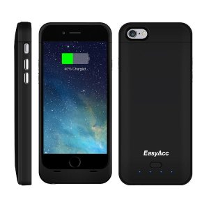 EasyAcc MFi 3200毫安 iPhone 6 充电背壳