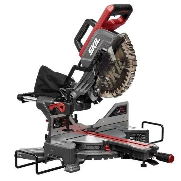 15 Amp 10'' Corded Electric Dual Bevel Sliding Miter Saw