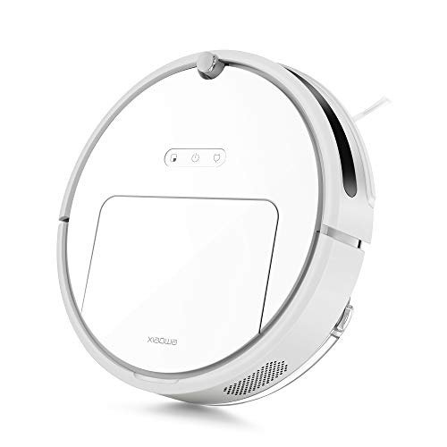 E20 Robot Vacuum Cleaner Sweeping and Mopping Robotic Vacuum Cleaning Dust and Pet Hair, 1800Pa Strong Suction and App Control, Route Planning on Hard Floor, Carpet and All Floor Types