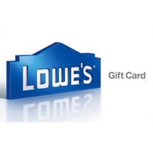 $100 Lowes Gift Card