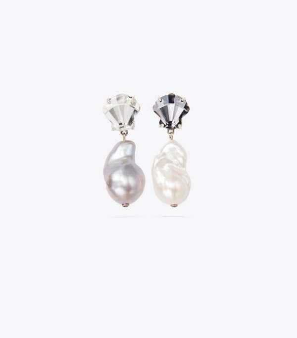 Shell Pearl Drop Earring