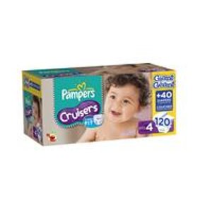 Pampers Cruisers Diapers Size 4 120-Pack
