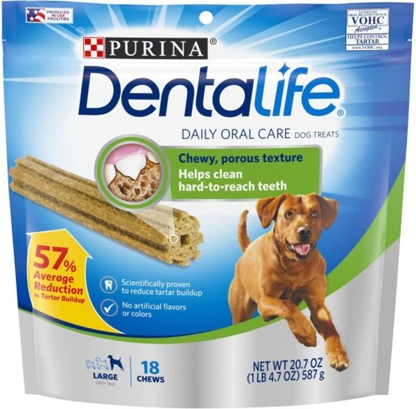 Daily Oral Care Large Dental Dog Treats
