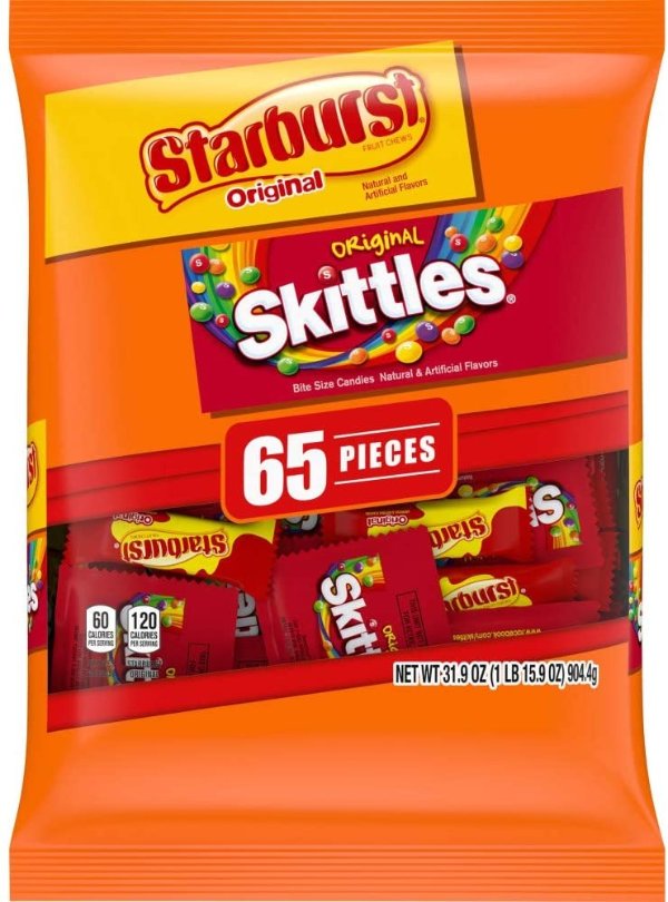 SKITTLES & STARBURST Halloween Candy Fun Size