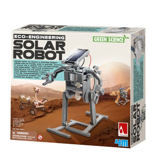 4M Solar Robot - Best Maker & DIY Kits for Ages 6 to 9