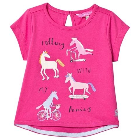 Pink Pony Print Pixie T-Shirt | AlexandAlexa