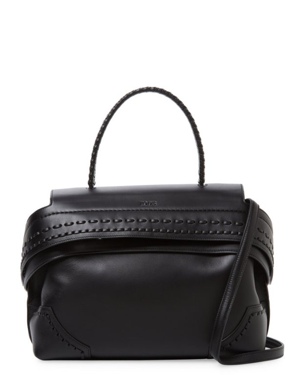 Tonal Stitched Hand Bag by Tod's at Gilt
