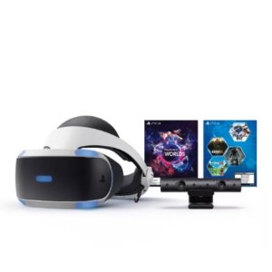 PlayStation VR 套装，含生化7、老滚5、高尔夫VR等5款游戏